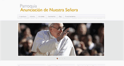 Desktop Screenshot of parroquiaans.org